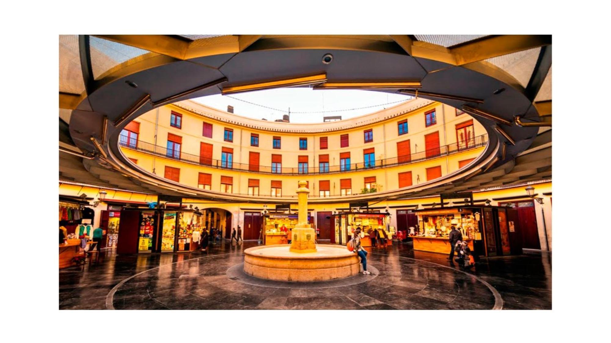 Plaza Redonda Center Valência Exterior foto